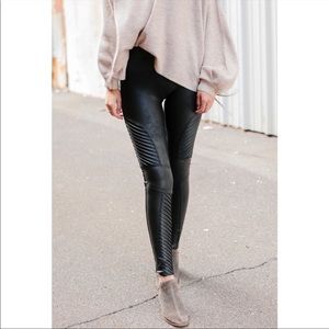 spanx biker leggings